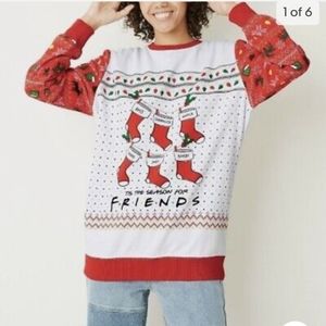 NWT Friends Christmas Sweatshirt